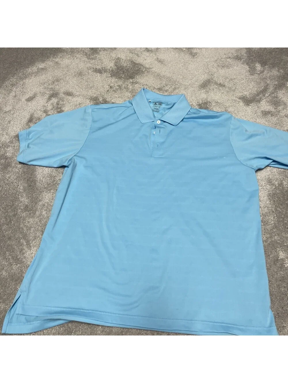 mens adidas golf polo large